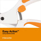 Buy now Fiskars Premier No. 8 Easy Action Scissors - 10" Spring Action Fabric and Craft Scissors - Arts and Crafts - Orange/White at indiglob india