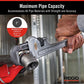 Buy now RIDGID 31095 Model 814 Aluminum Straight 14" Plumbing Pipe Wrench, Silver, Made in the USA at indiglob india