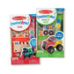 Buy now Melissa & Doug Created by Me! Paint & Decorate Your Own Wooden Vehicles Craft Kit For Kids 2 Pack – Monster Truck, Train at indiglob india