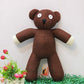 Teddy Bear Plush Figure Doll Toy Brown Stuffed Animal Teddy Bear Plushies Home Decor Gift for Kids 9”