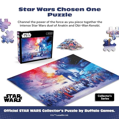 Buy now Buffalo Games - Star Warsƒ?› - You were The Chosen One - 2000 Piece Jigsaw Puzzle for Adults - Challenging Puzzle Perfect for Game Nights - Finished Size is 38.50 x 26.50 at indiglob india