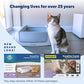 Buy now PetSafe ScoopFree Disposable Crystal Cat Litter Tray - Easy Cleaning Box - Refill Tray for Electric Litter Box - Fragrance Free - 4.3 lb Bags - 6 Pack at indiglob india