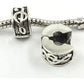 Buy now Yeshan Antique Silver Clip Lock Bead Charms with Rubber Stopper O-Rings at indiglob india