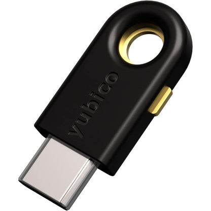 Yubico YubiKey 5C - Two Factor Authentication USB Security Key, Fits USB-C Ports - Protect Your Online Accounts with More Than a Password, FIDO Certified