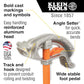 Buy now Klein Tools 51607 Aluminum Conduit Bender Full Assembly, 3/4-Inch EMT, 1/2-Inch Rigid, Wide Foot Pedal, Benchmark Symbols and Angle Setter at indiglob india