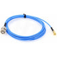 BNC to Microdot 10-32 50 Ohm RF Cable for Accelerometer Transducer Acoustic Vibration Test (2m, Straight)