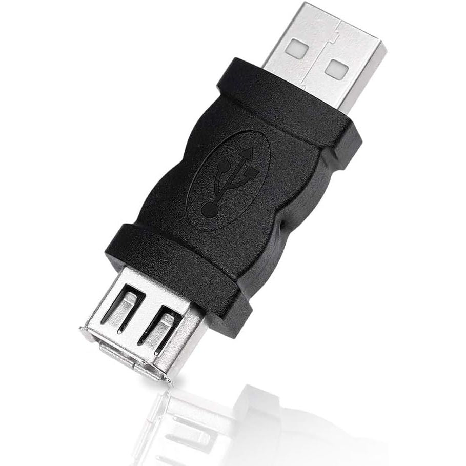 SKYPIA New Firewire IEEE 1394 6 Pin Female F to USB M Male Adaptor Converter