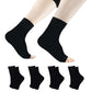 3pairs Neuropathy socks for Women & Men, Ankle brace Socks and Tendonitis socks,For Pain Relief and Plantar Fasciitis,Ankle sleeve for ankle swelling(L/XL)