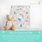 Buy now Tiny Ideas Baby's My First Year Picture Frame, Classic Newborn Keepsake, Monthly Baby Milestone Photos, Silver at indiglob india
