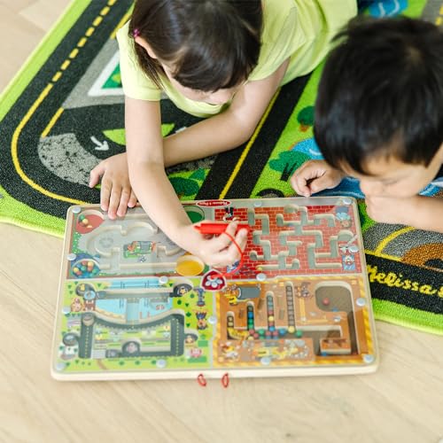 Buy now Melissa & Doug PAW Patrol Wooden 4-in-1 Magnetic Wand Maze Board - FSC Certified at indiglob india