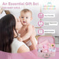 Buy now Baby Box Shop Baby Girl Gift Set - Pink Keepsake Box with 7 Essentials for Newborn Girl at indiglob india