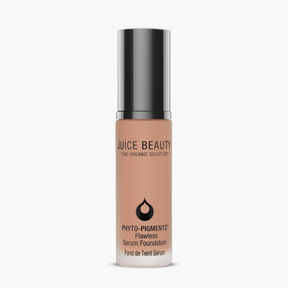Juice Beauty Phyto-Pigments Flawless Serum Foundation - 08 Cream - 30 mL - Medium-to-Full, Long-Lasting Coverage - Reduces Look of Wrinkles + Pores - Vegan, Cruelty Free