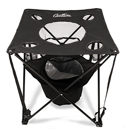 Buy now Camerons All-in-One Tailgating Table - Portable Folding Camping Table w Insulated Cooler, Food Basket & Travel Bag - Holiday Xmas Gift- Collapsible Picnic Table for Fall Football Games & Outdoor BBQs at indiglob india