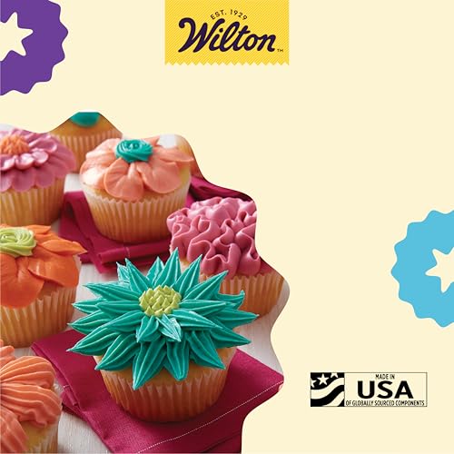 Buy now Wilton 8-Count Icing Colors for Cakes & Cupcakes, Gel-Based Colors for Frosting - Note that Packaging May Vary at indiglob india