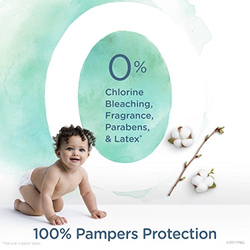 Buy now Diapers Size 4, 52 Count - Pampers Pure Protection Disposable Baby Diapers, Hypoallergenic and Unscented Protection, Super Pack (Old Version) at indiglob india