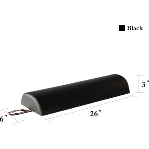 Master Massage Large 6" Semi-Round Bolster