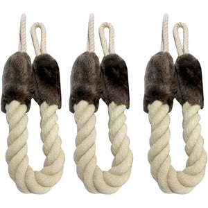BESPORTBLE 3 Pcs Door Finger Pinch Guard Cotton Rope Door Stopper Handle Safety Finger Protectors Door Slam Stopper for Home Door Pets