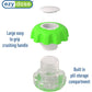 EZY DOSE Pill Crusher and Grinder for Vitamins, Tablets with Storage Compartment, Kids, Pets, Elderly, Effortlessly Crushes Medications into Fine Powder, Easy-to-Use Design, Colors May Vary, BPA Free