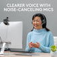 Buy now Logitech Zone 950 Premium Noise Canceling Headset with Hybrid ANC, Bluetooth, USB-C, USB-A, Certified for Zoom, Google Meet, Google Voice, and Fast Pair - Graphite at indiglob india