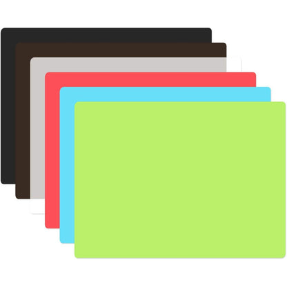 wellhouse Large Silicone Countertop Protector Silicone Baking Mat Multipurpose Mat Silicone Placemat Black Nonskid Heat Resistant Desk Saver Pad Silicone Microwave Mats(23.6by15.7 Inch, Black-1)