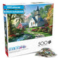 Buy now Buffalo Games – Little White Chapel Jigsaw Puzzle, 500 Piece Puzzle for Adults, Peaceful Church Landscape Art by Dominic Davison at indiglob india
