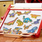 Buy now Melissa & Doug Magnetic Wooden Dinosaurs in a Wooden Storage Box (20 pcs) at indiglob india