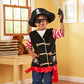 Buy now Melissa & Doug Pirate Role Play Costume Dress-Up Set With Hat, Sword, and Eye Patch at indiglob india
