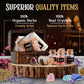 Buy now Wyspell Witchcraft Supplies Kit for Witch Altar 54PCS - Spell Candles for Witches - Crystals Spell Jars for Witches - Herbs for Spells - Beginner Witch Starter Box - Witchcraft Kit at indiglob india