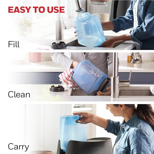 Buy now Honeywell Cool Moisture Humidifier For Bedroom, Medium Rooms, 1.1 Gallon, Invisible Moisture Humidifier for Baby, Kids, Quiet, Easy to Clean, UV Technology, Black, HCM350B at indiglob india