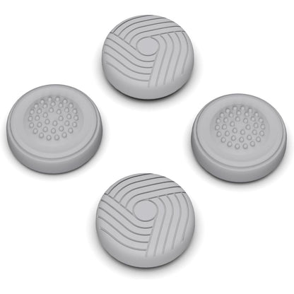 Buy now PlayVital Thumb Grip Caps for Steam Deck LCD, Silicone Thumbsticks Grips Joystick Caps for Steam Deck OLED - Raised Dots & Studded Design Fleeting Gray Samurai & Guardian Edition at indiglob india