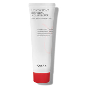 COSRX AC Collection Lightweight Soothing Moisturizer, 80ml / 2.70 fl.oz | Aloe Vera Leaves Extract 71.2% | Animal Testing Free, Paraben Free