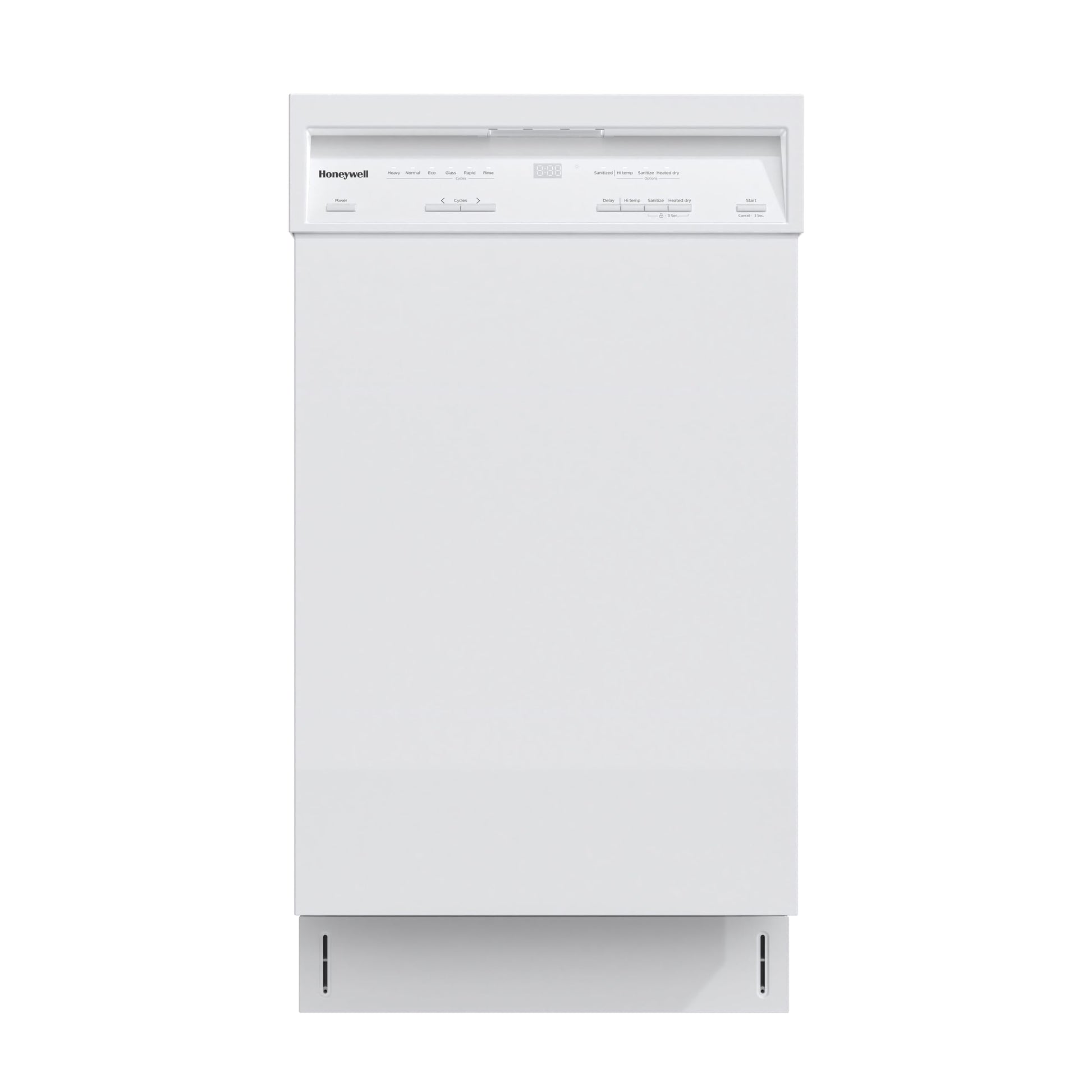 Buy now Honeywell 18 Inch Dishwasher with 8 Place settings, 6 Washing Programs, Stainless Steel Tub, UL/Energy Star- Black white at indiglob india