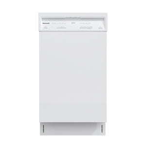Buy now Honeywell 18 Inch Dishwasher with 8 Place settings, 6 Washing Programs, Stainless Steel Tub, UL/Energy Star- Black white at indiglob india