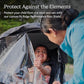 Buy now UPPAbaby Performance Rain Shield for Ridge/Waterproof and Windproof Coverage/Ventilated Design/Quick Attachment/Easy Access to Child at indiglob india