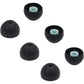 ALXCD Eartips Compatible with Sony WF-1000XM4 WF-1000XM5 Earbuds, S/M/L 3 Pairs Soft Silicone Ear Tips Earbuds Tips, Compatible with Sony WF-1000XM5 WF-1000XM4 Silicon Tips XM4 3 Pairs, SML, Black