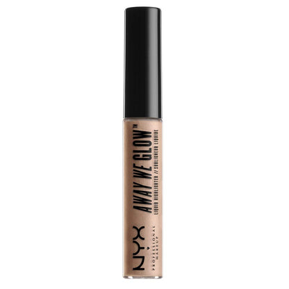 NYX Professional Makeup Away We Glow Liquid Highlighter, Liquid Prism, 0.22 Fluid Ounce