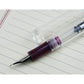 Lanxivi Majohn C1 Fountain Pen Extra Fine Nib, Clear Transparent Acrylic Resin, Mini Pocket Pen, Eyedropper,Cartridges and Converter Filling