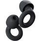 Loop Quiet Ear Plugs for Noise Reduction – Super Soft, Reusable Hearing Protection in Flexible Silicone for Sleep, Noise Sensitivity - 8 Ear Tips in XS/S/M/L – 24dB & NRR 14 Noise Cancelling – Black