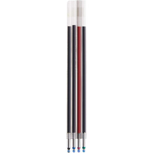 PILOT Dr. Grip 4+1 Multi-Function Ballpoint Ink Refills, Fine Point, Black/Red/Blue/Green Inks, 4-Pack (77154)