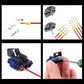 Buy now JRready ST5211 Pin Removal Tool KIT for Weather Pack Metri Pack Series Connector Harness terminals and Connector Crimp pin etc Electrical Connector, Tool KIT Include DRK 785084 Amp 1.5mm Removal Tool at indiglob india