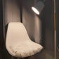 12’’ Small Faux Fur Sheepskin Cushion Soft Plush Area Rug, White Photo Background for Small Product Desktop Photography, Jewelry, Watches, Cosmetics, Ornament, Nail Art, Display and Decor (Square) - My Store