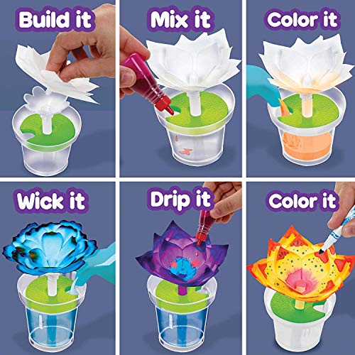 Buy now Crayola Paper Flower Science Kit, Color Changing Flowers, Gift for Kids Ages 7, 8, 9, 10 at indiglob india