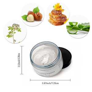 White Hair Color Wax, Natural Hairstyle Wax 4.23 oz, Temporary Hairstyle Cream for Party, Cosplay, Halloween, Daily use, Date, Clubbing (White)
