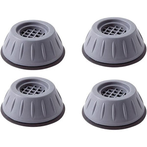 MWELLEWM Anti Vibration Pads for Washing Machine Shock and Noise Reducing Washing Machine Support Anti Slip Vibration Rubber Washing Machine Feet Dryer Washer Vibration Stabilizer(1.7D x 0.16 H)