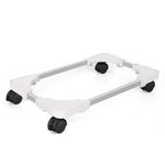 Buy now Liitrton Mobile CPU Stand Adjustable Computer Tower Stand with 4 Caster Wheels Fits Most PC (White) at indiglob india
