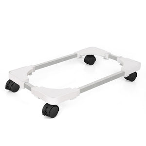 Buy now Liitrton Mobile CPU Stand Adjustable Computer Tower Stand with 4 Caster Wheels Fits Most PC (White) at indiglob india