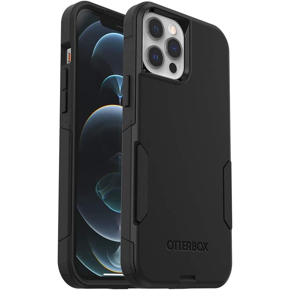 OtterBox Commuter Series Case for iPhone 12 PRO MAX (ONLY) Non-Retail Packaging - Black