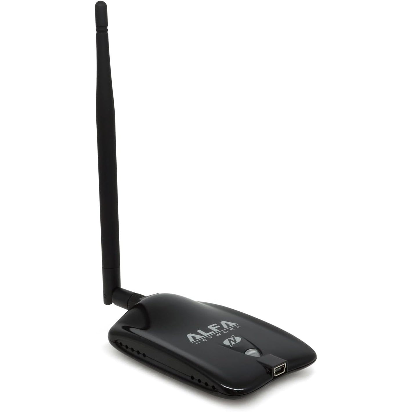 ALFA AWUS036NHA Wireless B/G/N USB Adaptor - 802.11n - 150 Mbps - 2.4 GHz - 5 dBi Antenna - Long Range - Atheros Chipset - Windows XP/Vista 64-Bit/128-Bit Windows 7 Compatible, TAA Compliant