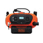 Buy now BLACK+DECKER Tire Inflator Portable Air Compressor, Air Pump for Inflatables, 3 Modes: Electric Outlet, 12V Car Adapter and Cordless 20V MAX, Battery Sold Separately (BDINF20C) at indiglob india