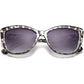 FEISEDY Polarized Vintage Sunglasses American Womens Square Jackie O Cat Eye Sunglasses B2451